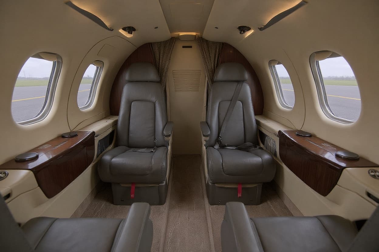 Cabina Embraer Phenom 100