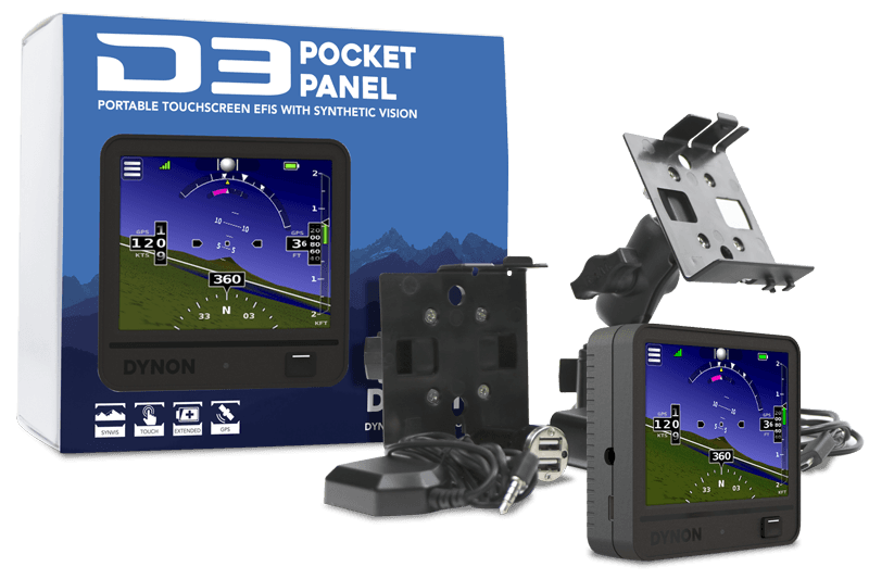 Dynon D3: kit completo de instalação