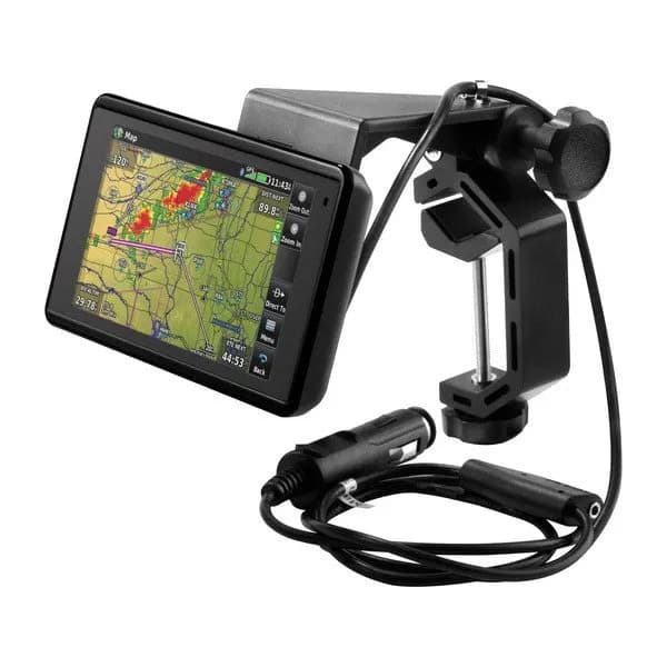Garmin aera 660: lateral com controles