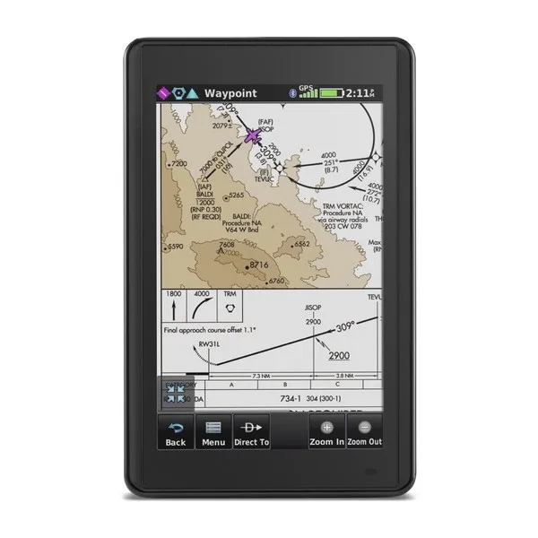 Garmin aera 660: mapa VFR georeferenciado