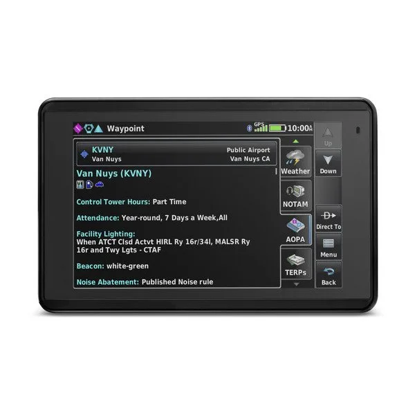 Garmin aera 660: ADS-B tráfego e meteorologia
