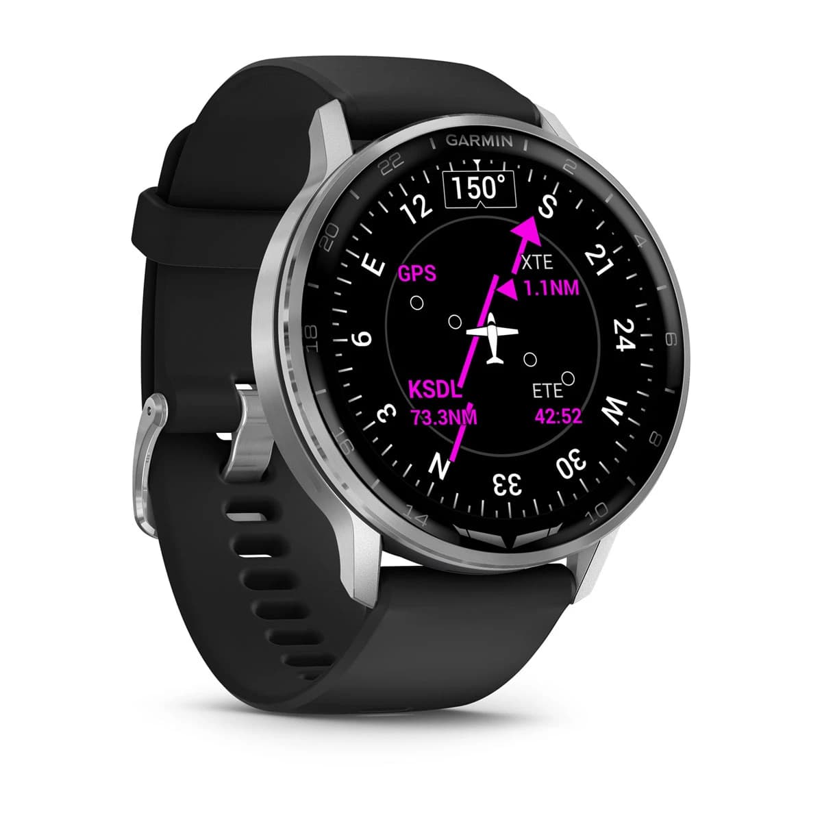 Garmin D2 Air X15 Silver: lateral