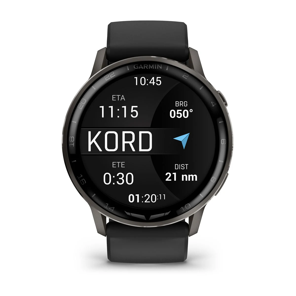 Garmin D2 Air X15 Black: detalhe aviação