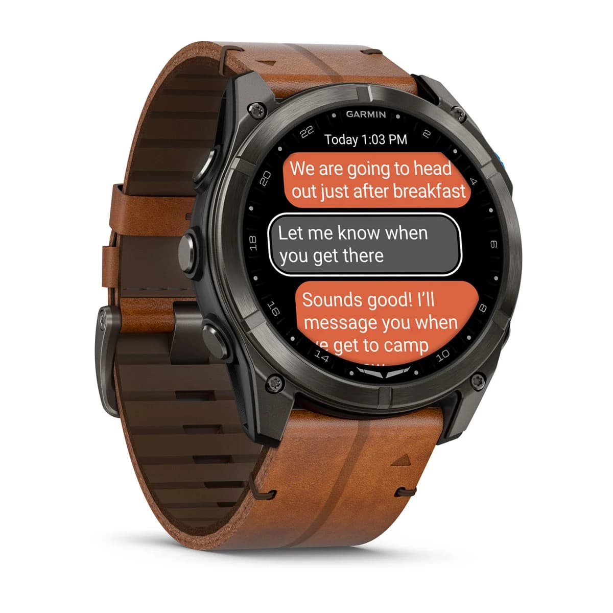 Garmin D2 Mach 2 Pro: lateral esquerda