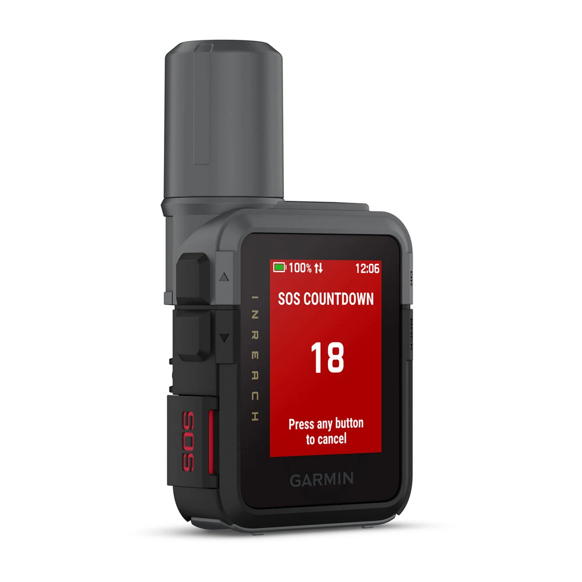 Garmin inReach Mini 3: lateral direita