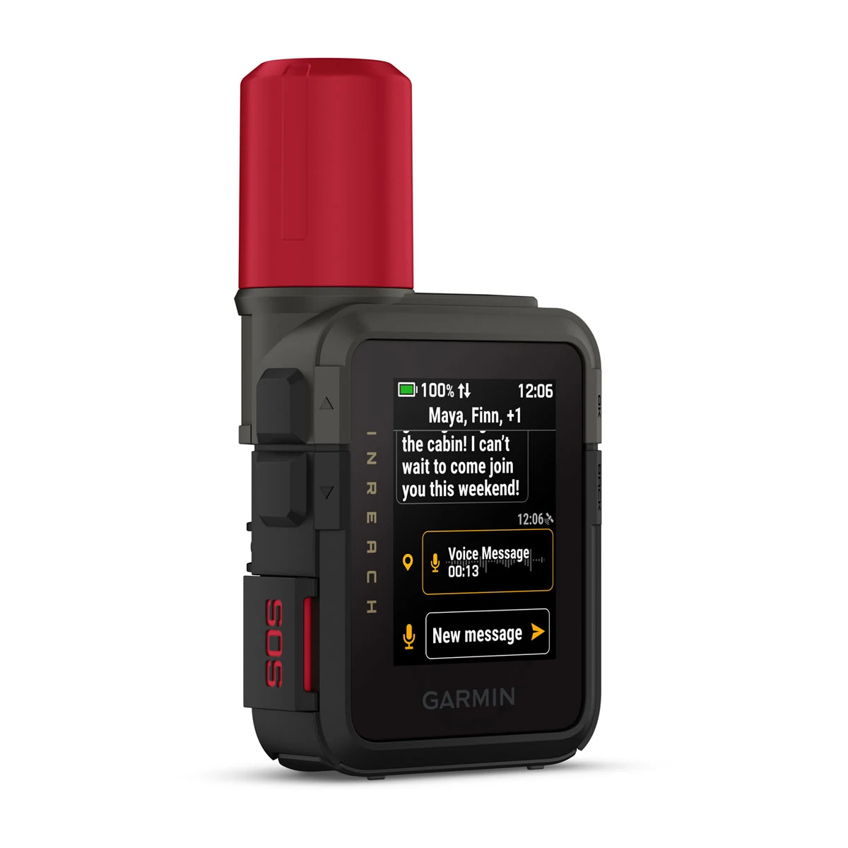 Garmin inReach Mini 3 Plus: lateral direita
