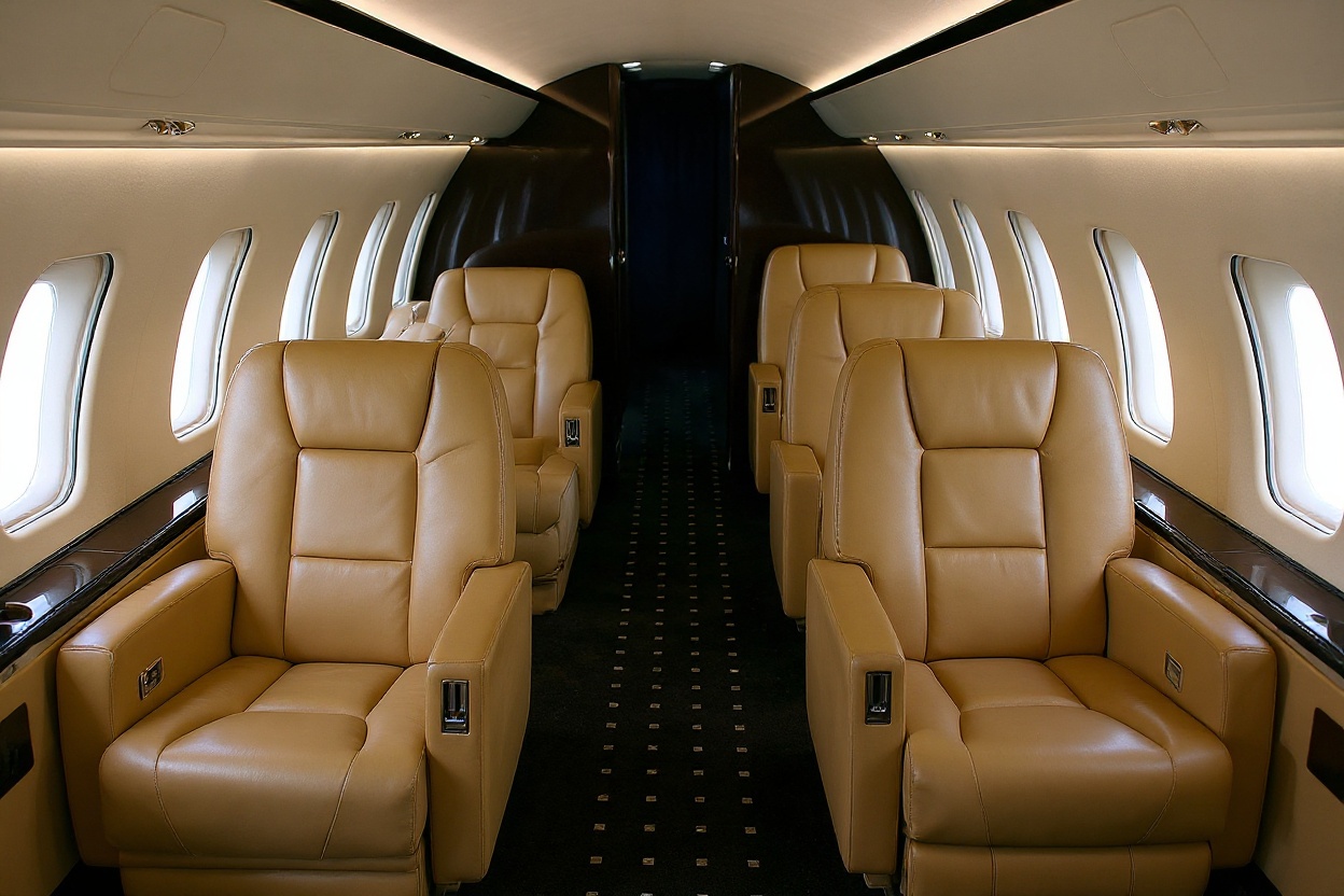 Interna Bombardier Challenger 605