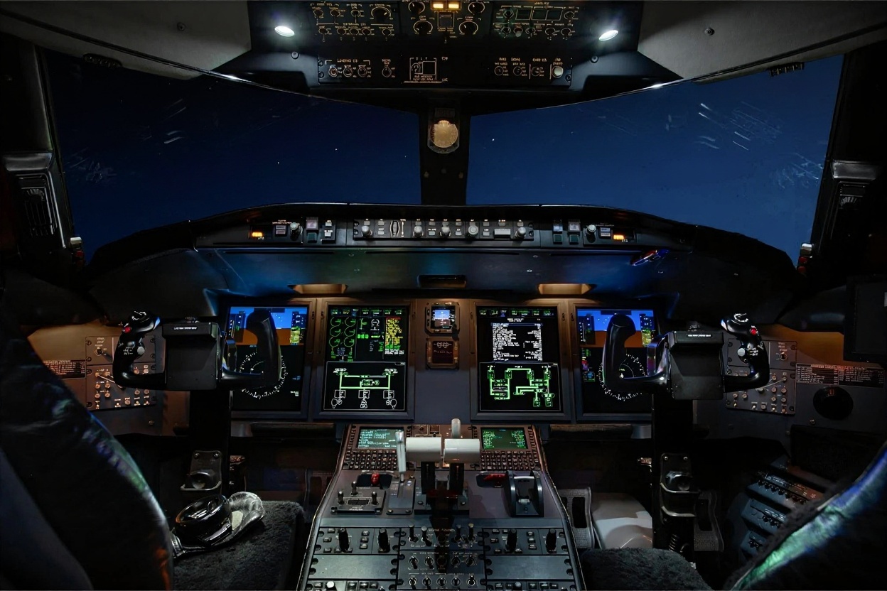 Painel Bombardier Challenger 605