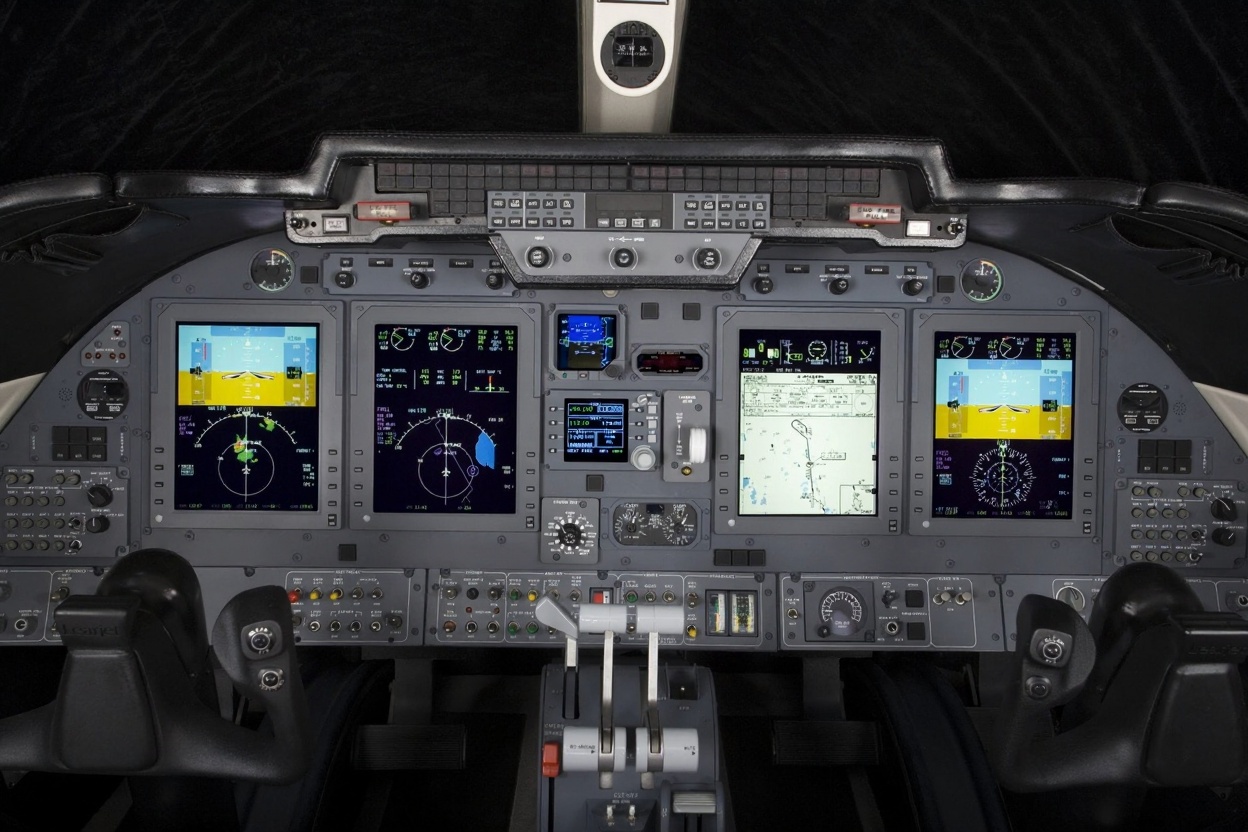 Painel Bombardier Learjet 60SE