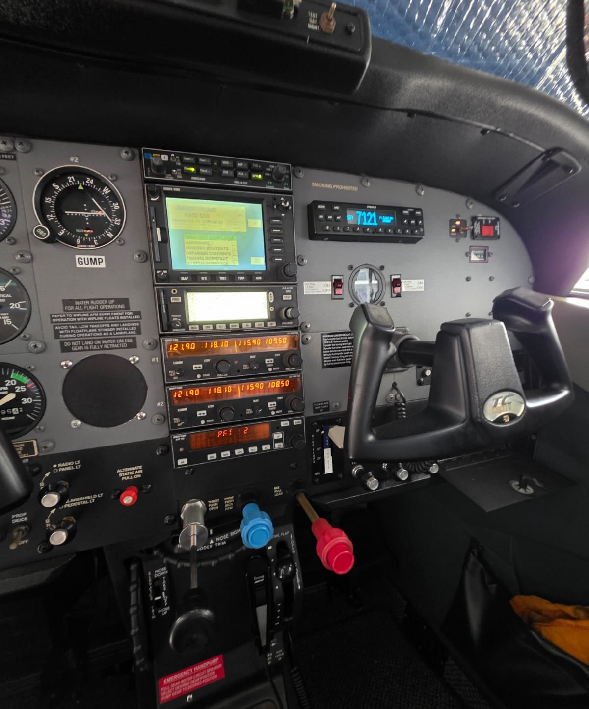 Panel Cessna T206H Turbo Stationair