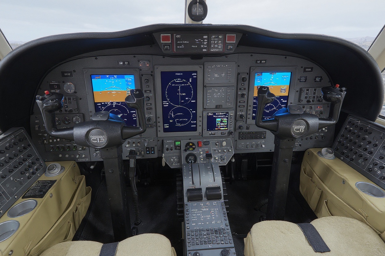 Painel Cessna Citation CJ3