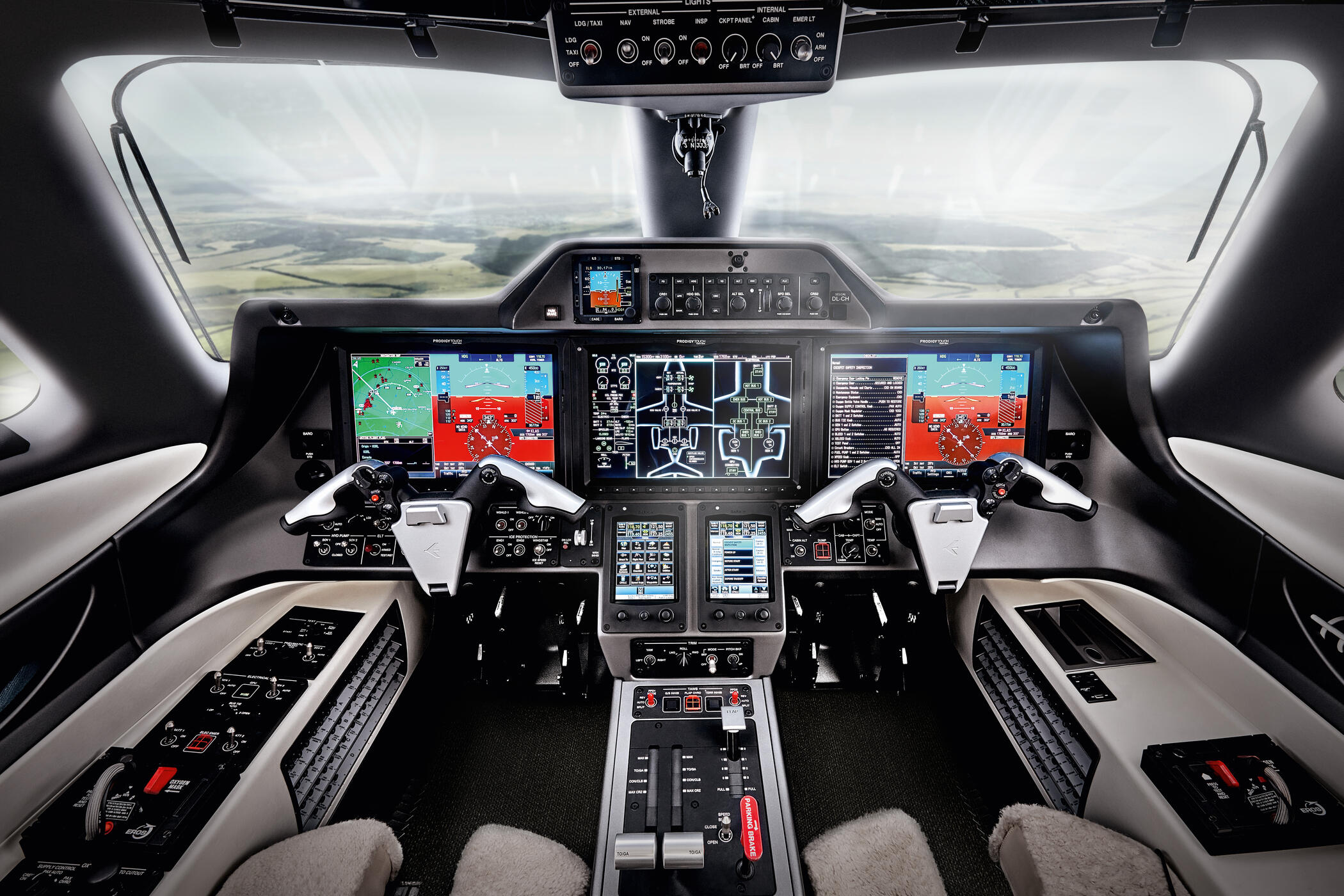Painel Embraer Phenom 300E