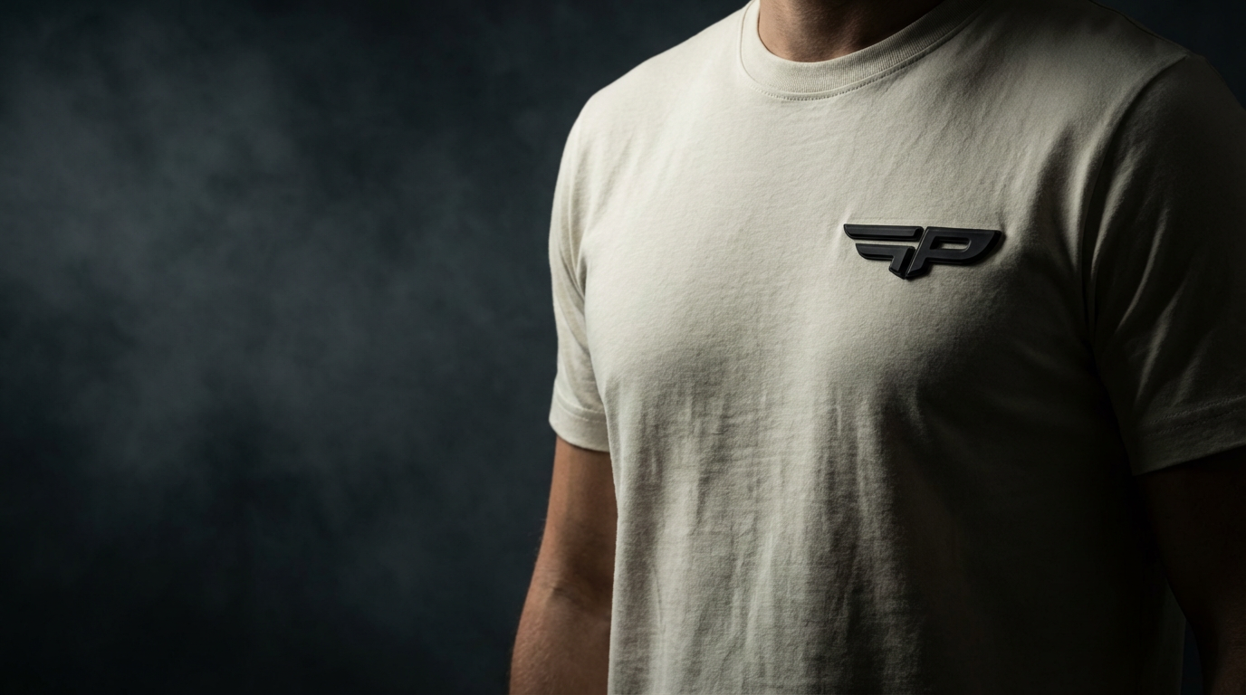 Camiseta FLAP Signature Off White com patch FP emborrachado 3D